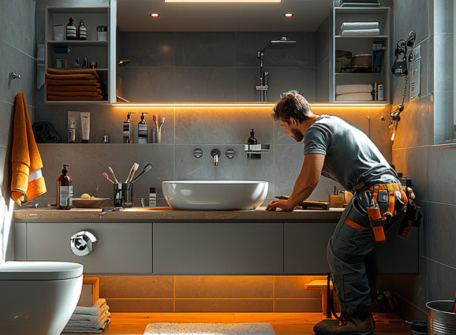 plumber clear clogged bathtub