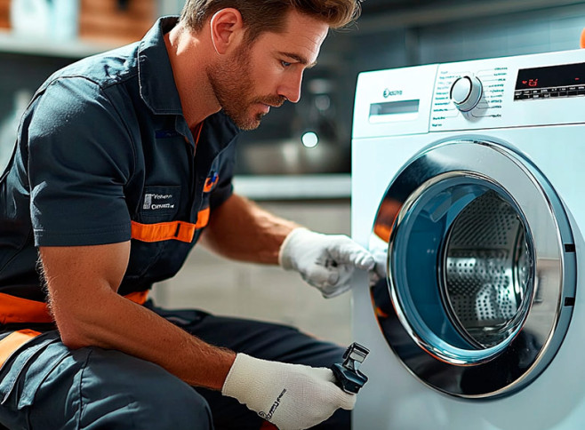 installation of an acrylic bath