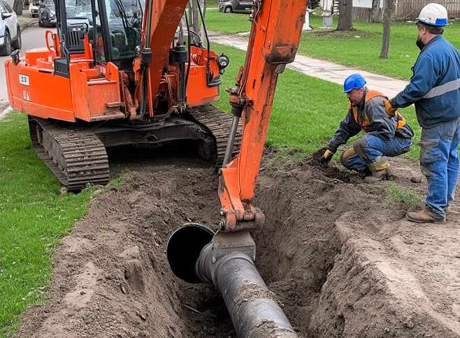 Services of a professional drain cleaning service all South Jersey Area